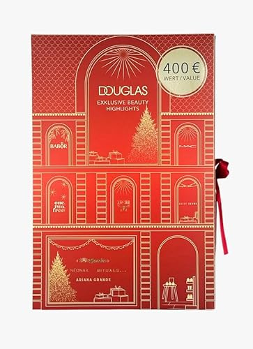 Douglas Adventskalender 2024 mit 24 exklusiven Beauty-Highlights - Premium Edition - Für Damen & Mädchen im Wert von über 400€ + Rituals Überraschung