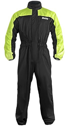 Buchii Rainbow Ultra-Lite Motorbike Full Body Rain Suit for Men Women Waterproof Protective Overall Rain Trousers Coat