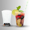 DeinPack 25 Cocktailbecher 200ml Made in Germany | wiederverwendbare Getränkebecher mit Eichstrich | bruchsicher | spülmaschinenfest | transparente Trinkbecher 0,2l | Partybecher