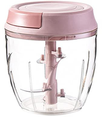 Hand Chopper Garlic Press Vegetable Fruit Twist Shredder Manual Meat Grinder Chopper Garlic Crusher Cutter Home Kitchen