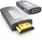 UANTIN HDMI to USB C Adapter (4K 60Hz) Uni-Directional HDMI (Source) to USB-C (Display) Adapter (Not Compatible USBC Source) Male to Female for XR/AR Glasses,PS5,Portable Monitors