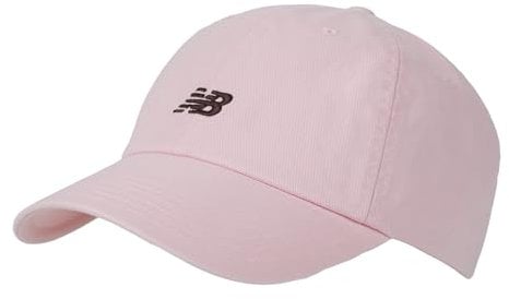 New Balance 6 Panel Classic Hat - White RSG - Rose Sugar One Size, RSG - ROSE SUGAR, Taille Unique