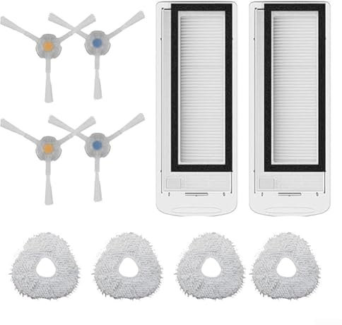 Piezas de mantenimiento para robot aspirador Narwal para T10, incluye artículos de repuesto esenciales para un rendimiento eficaz