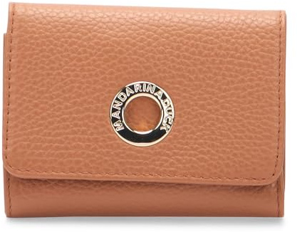 Mandarina Duck Mellow Leather Wallet, Reisezubehör Damen-Geldbörse, Einheitsgröße, Pecan Nut, Einheitsgröße
