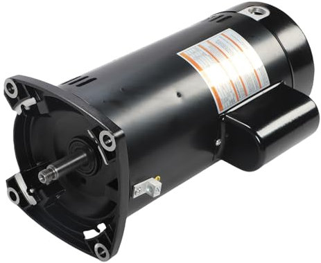 Motore di Pompa della Piscina 2,5, a velocità Singola, 11.2A, 3450 Giri/Min, Telaio 48y, Acciaio in Lega, per Stars Max e Glas, Century, Albero Filettato, 60 Hz, Prova