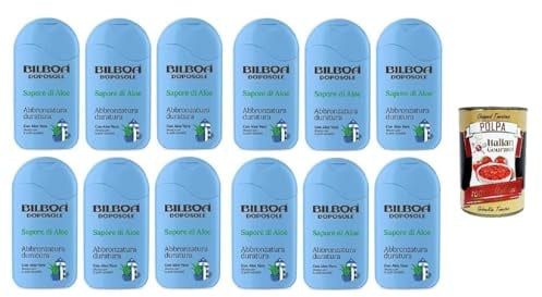 Italian Gourmet doposole sapore di aloe, After-Sun-Lotion 12 x 200ml