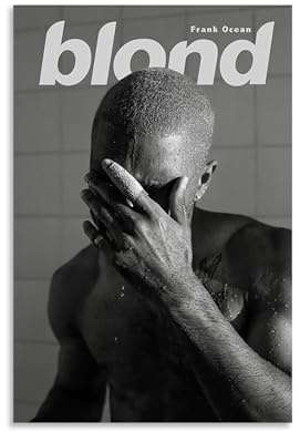 HAUEWB4HEWY Frank Ocean-Poster, ästhetischer Leinwandbezug, Wandkunst, Poster, moderne Kunst, Gemälde für Wohnzimmer, 30 x 45 cm, ungerahmter Stil