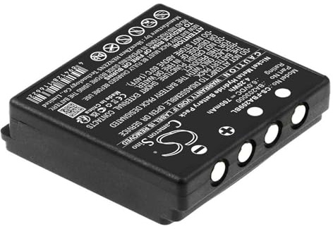 CS-FBA209BL Batterie 700mAh Compatible avec [HBC] FBFUB09N, FUB 9NM 6V, FUB9NM, Linus 4, Linus 6, Micron 4, Micron 6, Radiomatic Eco, Remote Control Crane Truck Driving, Spectrum 1, Spectrum 2, A, B