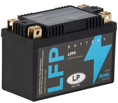 Accossato ML LFP9-370 Batteria al Litio per Yamaha X-Max 400, 400, (2013-2014)
