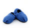Chaussons Chauffants - Pantoufles de Maison Chauffables au Micro-ondes - Graines de Lin amovibles - Rouge Bleu Léopard Dalmatien - Taille 36 - 42 (bleu)