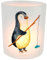 Mr. & Mrs. Panda Windlicht Pinguin Angler - Geschenk, Teelichter, Teelichtgläser, Fischer, Teelichthalter, Teelichtglas, Tagträume, Angeln,