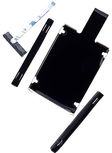Deal4GO 2.5 SSD Hard Drive Caddy Bracket with SATA HDD Cable for HP Pavilion 17-X 15-AS 14-AL 15-AU 15-AW 17-X116DX DD0H68HD010