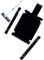 Deal4GO 2.5 SSD Hard Drive Caddy Bracket with SATA HDD Cable for HP Pavilion 17-X 15-AS 14-AL 15-AU 15-AW 17-X116DX DD0H68HD010