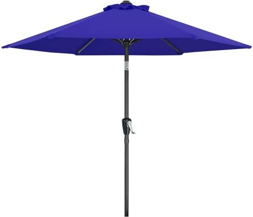 MasterCanopy Patio Umbrella for Outdoor Market Table (2.3M,Blue)