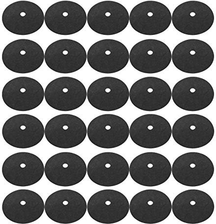 Jenngaoo Baumschutzmatte Unkrautmatten - verhindern Gras und Unkraut Unkraut Tuch Gartenvlies Unkrautschutzvlies für Garten Outdoor - schwarz, Ø 42cm, 30er Set