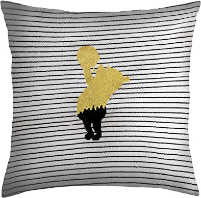 Disney Winnie Pooh Pooh Loves Hunny Jacquard Strickkissen mit Füllstoff