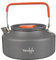 Tentock Wasserkessel Camping Teekessel Outdoor Kessel Kaffeekanne 1L Tragbar Aluminium Wasserkocher Ultraleicht 180g für Outdoor Picknick Wandern