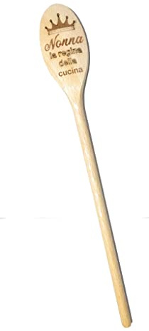 CUCCHIAIO da cucina idea regalo nonna. Personalizzato  Nonna la regina della cucina / idea regalo nonna, regalo festa dei nonni/compleanno nonna/regalo Natale nonna