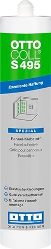 OTTOCOLL S 495 Paneel-Klebstoff 310 ml Kartusche C01 weiss
