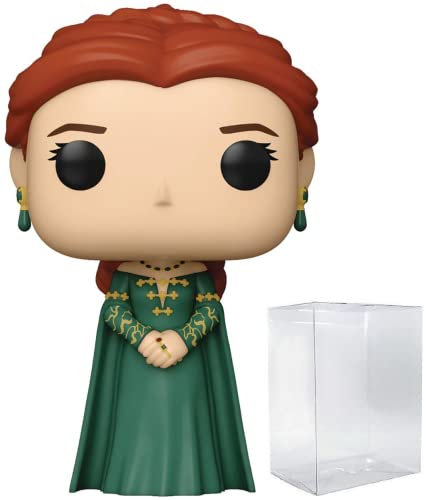 POP House of Dragon - Alicent Hightower Funko Pop Figurine en vinyle (livrée avec étui de protection compatible Pop Box), multicolore, 9,5 cm