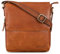 ROYALZ 'Cleveland' Vintage Leder Umhängetasche Herren Klein stilvolle Vintage Männer Schultertasche aus Echtleder, Farbe:Texas Braun