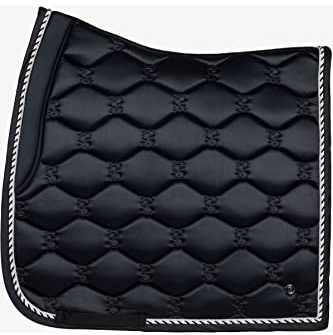 PS of Sweden 2023 Signature Dressurschabracke 1110-040 - Schwarz Saddle Pad Size - Full