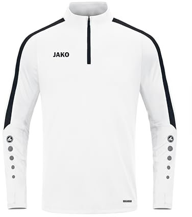JAKO Herren Ziptop Power, Weiß, L
