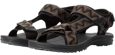 Jack Wolfskin Herren Wave Breaker M Sandale, Tobacco, 40.5 EU