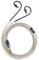 GUCraftsman 6N Single Crystal Silver 2.5mm/3.5mm/4.4mm Upgrade/Replacement Earphone Cable for Sennheiser IE200 IE300 IE600 IE900 (4.4mm Plug)