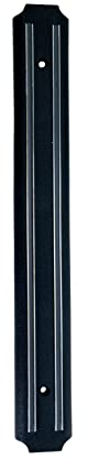 Pradel Excellence - Porte-Couteaux Aimanté de Cuisine Gamme Essentiels - Barre Magnétique Acier Galvanisé et Polypropylène - Livré avec Chevilles et Vis de Fixation - 38x5 cm