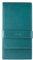 DiLoro Leder Quad Pen Case Pencil Pouch Halter für Vier Füllfederhalter Kugelschreiber Tintenroller und Bleistifte (Nappa Türkis)