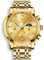 OLEVS Gold Armband Herren Großes Gesicht Analoger Quarz Edelstahlband Herrenuhr Römische Ziffern Multifunktion Chronograph Watch for Men Wasserdicht Leuchtend Leicht zu lesen Herren Uhr