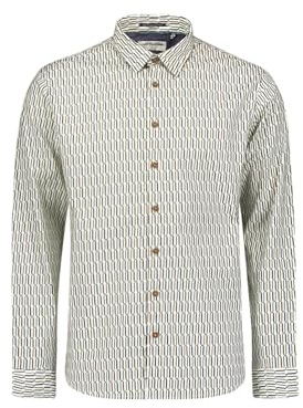 NO EXCESS Hemd mit Allover Print - XL