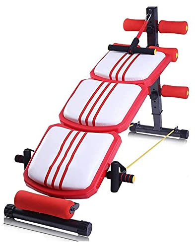 Adjustable Weight Bench Sit Up Bench Home Abdominal Training Board Folding Dumbbell Stool Multifunctional Fitness EquipmentFoldable Sit Up Bench for Home Gym Workout