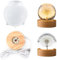 Einzigartige sphärisch Lampe sphärisch-Schöne Epoxidharz Kugel Lampe in Formen; Silikon-und Gießformen-inkl;LED Kugel für sphärisch Gießformen aus Silikon für DIY-Projekte