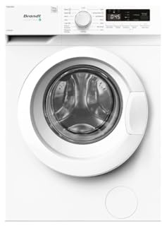 Le lave-linge hublot BRANDT WFB383QW offre une capacit� de 8 kg et une vitesse d'essorage de 1400 trs/min. Son moteur a induction garantit un fonctionnement silencieux. Avec 15 programmes, dont le mod