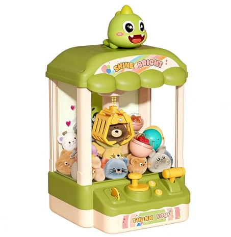 Klaue Maschine,Dinosaurier Klassenzimmer Preis Spielzeug - 32x19x16.5cm Candy Grabber Preis Dispenser,for Boys Girls Birthday Party Holiday Game Nights Family Gathering Themed Event Classroom Daycare