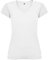 Camiseta de Mujer con Manga Corta y Escote en Cuello de Pico Victoria