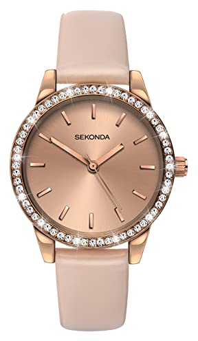 Sekonda Womens Analogue Classic Quartz Watch with PU Strap 2452.27