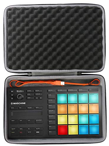 co2CREA Tasche für Native Instruments Maschine Mikro Mk3 DJ Controller und Kabel (Case Only, Ohne Controller)