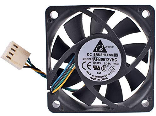 COCO 6cm 60mm Fan 6015 12V 0.36A Ball Bearing 4-Wire 4pin PWM Air Volume Cooling Fan for Desktop