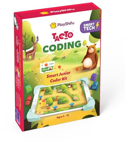PlayShifu - Juguetes interactivos STEM - Codificación táctil (kit + aplicación) | Juegos de codificación visual para niños | Juguetes educativos preescolares | Programación temprana | Regalos de