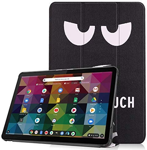 TingYR Case for Lenovo Duet Chromebook 10.1 Tablet Case, Leather, Folding stand, All-inclusive protection, Tablet Case for Lenovo Duet Chromebook 10.1.(CH-07)