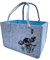 camolo Filztasche Große Einkaufstasche 40x27x27cm Aufbewahrungstasche Kaminholztasche Filz Tasche Shopping-Bag Mit Tragegriff (COW Blau)