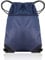 Popuppe Sac Tissu Cordon Imperméable Sac de Sport à Cordon Sac à Dos Plage Piscine pour Tout âge Sac Natation à Ficelle avec Poche Extérieure Zippée pour Sport, Gym, Natation, Voyage(Bleu Marin)