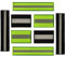 TOSSPER Reflektierender Patch 8 Stücke Dekorative Neon Patches Nacht Fluoreszierende Appliques Haken Und Schleiftverschlussabzeichen Für Kleidung Zubehör, 3 X 2 Inches