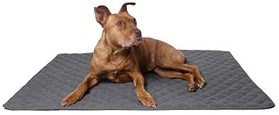 Lous® stilvolles Hundekissen ca.2-3cm dick, Hundedecke XXL für große, mittelgroße Hunde, waschbar bei bis zu 60 oder 90ºC, Sofaschutz, Sofadecke Hunde und Katzen
