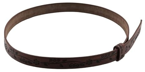 Hero-s Straw Hat Band - Leather Cowboy and Western Belt for Men and Women