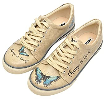 DOGO Sneaker - Change is Good- Vegan Atmungsaktiv Mehrfarbig Damen Sneaker