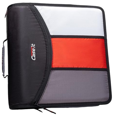 Case-it The Mighty Zip Tab Zipper Binder
